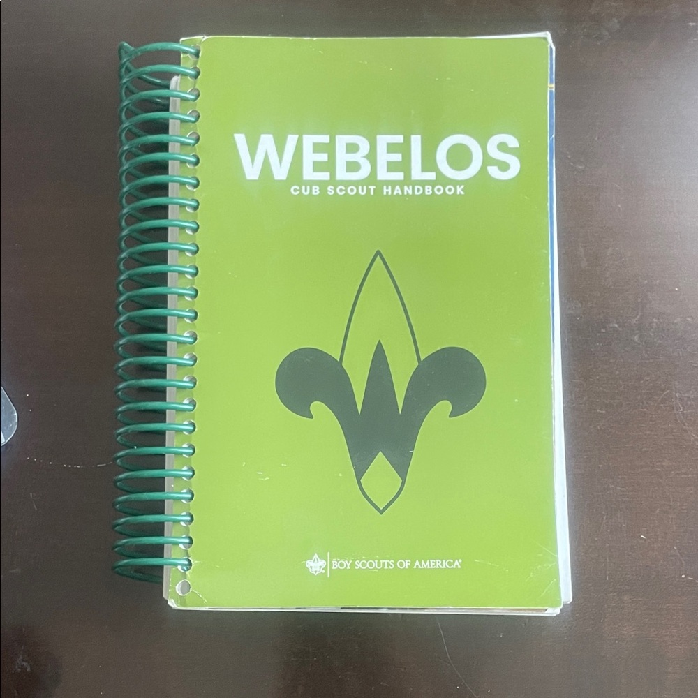 Webelos Cub Scout Handbook - Green